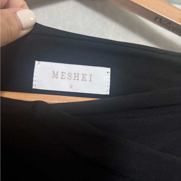 Meshki Black One Shoulder Dress - Picture 4 of 12